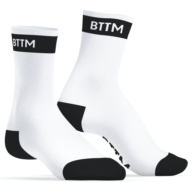 SneakXX Chaussettes blanches Bttm SneakXX